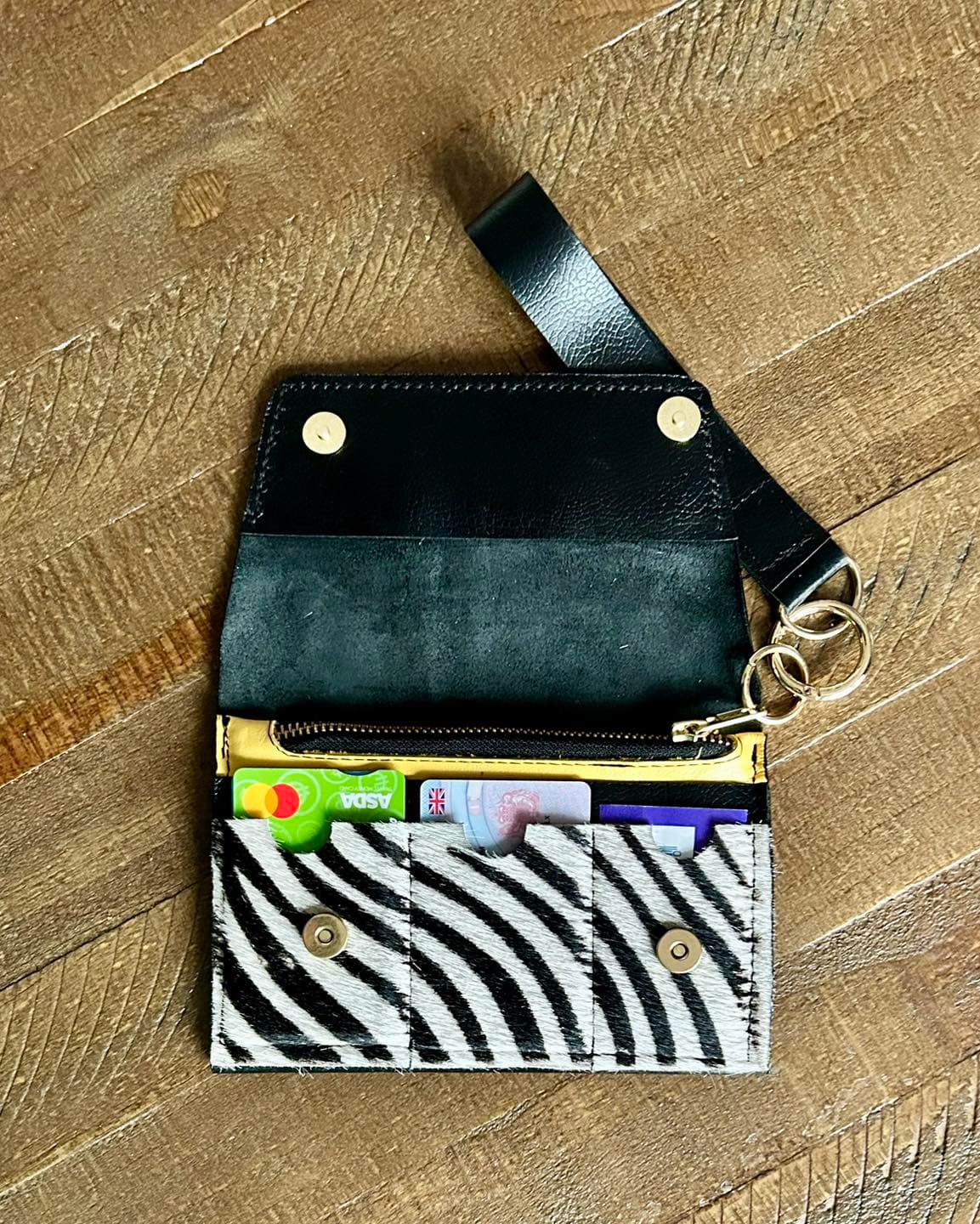 Zebra Clutch
