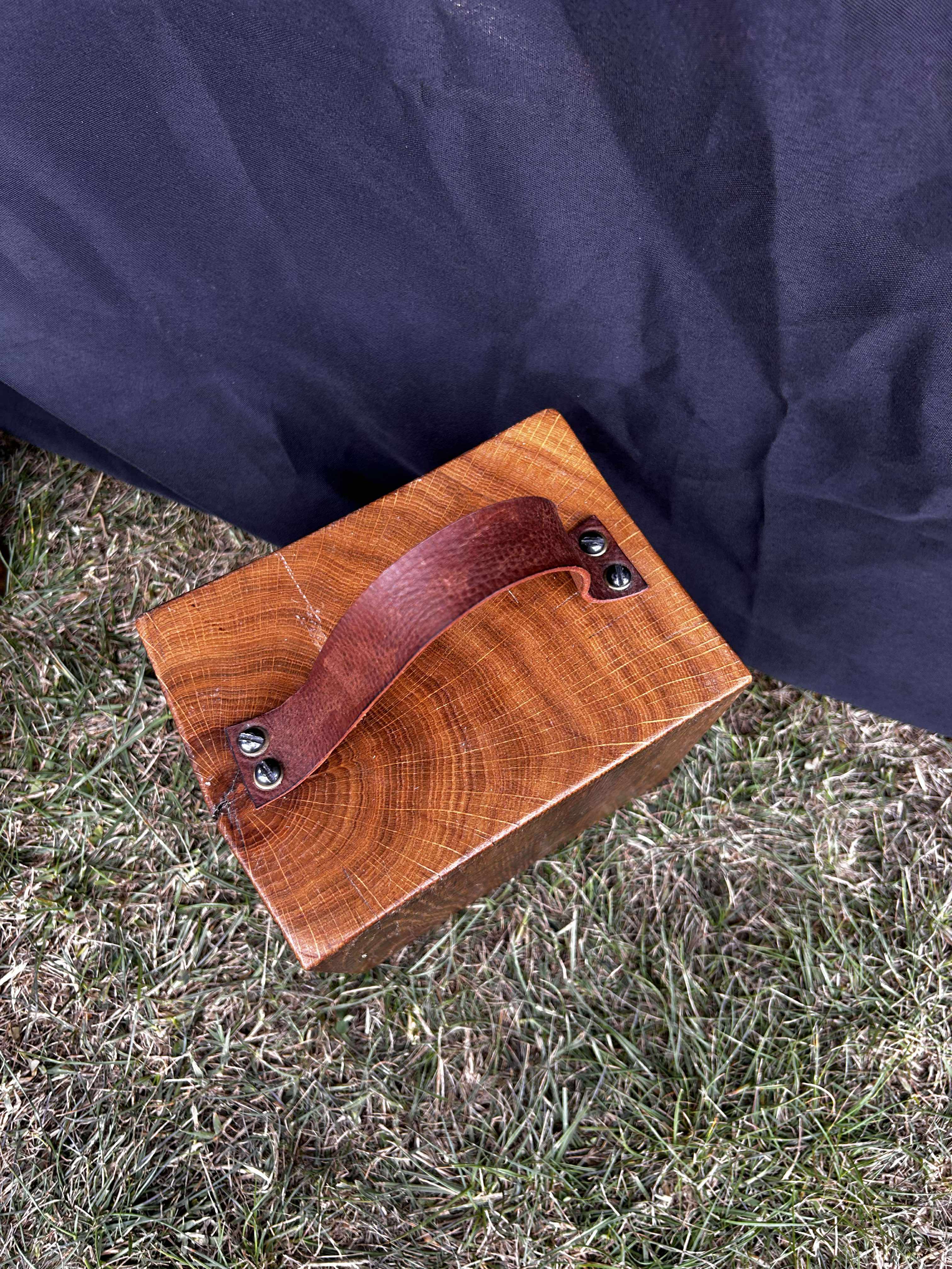 Oak Doorstop